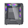 Darkflash LEO computer case (black) - Without fan<<<PC Cases<<<Gaming<<<InnproXML