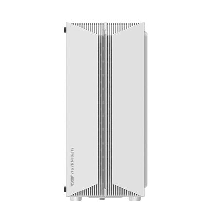 Darkflash DK151 LED computer case (white) + 3 RGB fans