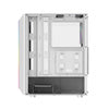 Darkflash DK151 LED computer case (white) + 3 RGB fans