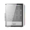 Darkflash DK151 LED computer case (white) + 3 RGB fans