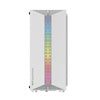 Darkflash DK151 LED computer case (white) + 3 RGB fans