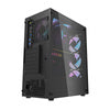 Darkflash DK352 Plus computer case (black) + 4 RGB fans