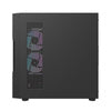 Darkflash DK431 Mesh computer case (black) + 4 ARGB fans