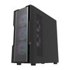 Darkflash DK431 Mesh computer case (black) + 4 ARGB fans