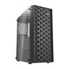 Darkflash DK351 computer case (black) + 4 RGB fans