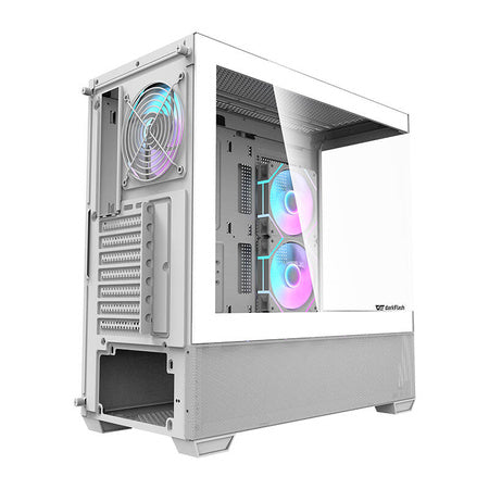 Darkflash DS900 AIR computer case (white) + 6 ARGB fans