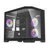 Darflash FT418 computer case + 6 aRGB fans (black)