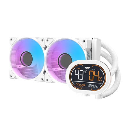 Darkflash DH240D CPU water cooler (white)
