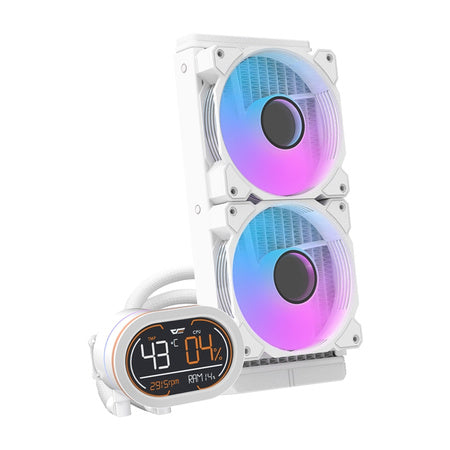 Darkflash DH240D CPU water cooler (white)