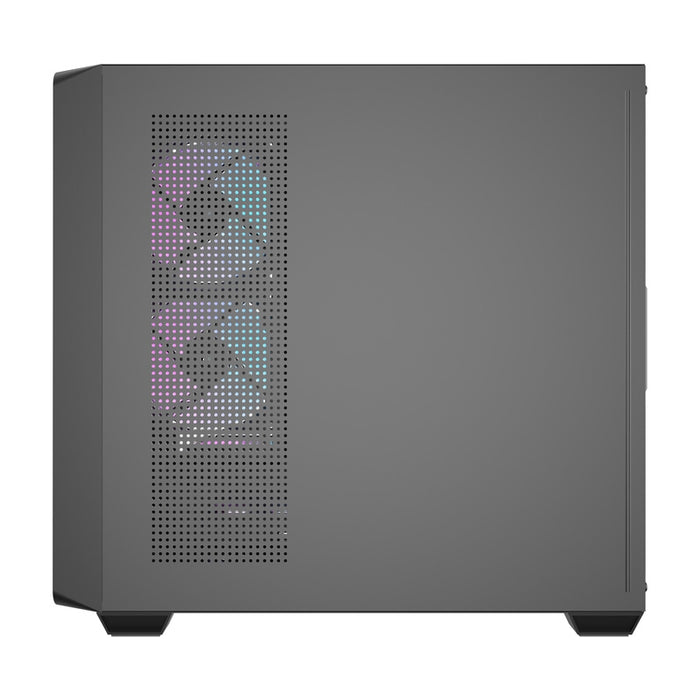 Darkflash DS900WD computer case (black) + 4 fans
