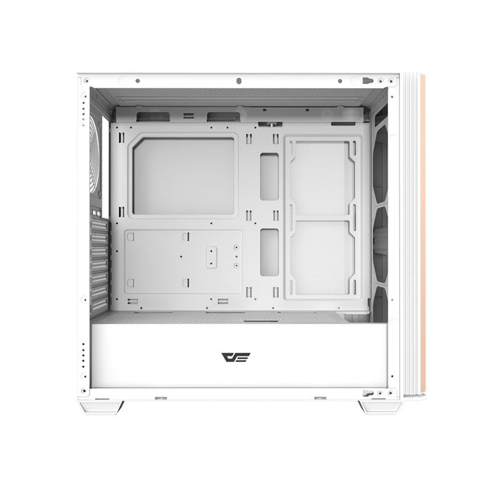 Darkflash DS900WS ATX computer case without fans (White)