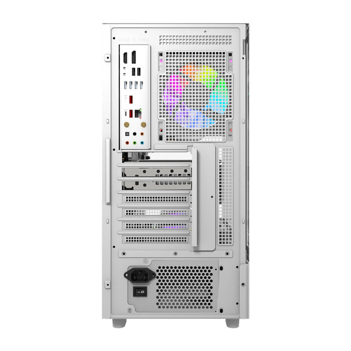 DarkFlash DS950 computer case (white) + 6 fans
