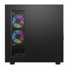 DarkFlash DS950V computer case with display (black) + 6 fans