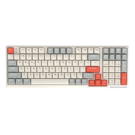 Darmoshark K7 PRO EF switch wireless gaming keyboard (white) - Wired<<<Keyboards<<<Gaming<<<InnproXML