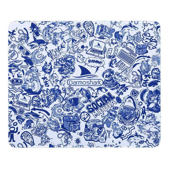Darmoshark PAD-3 gaming pad (white) - Mouse pads<<<Gaming<<<InnproXML