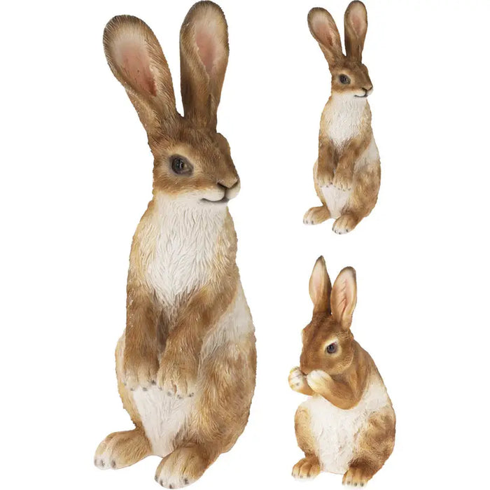DECO FIGURE RABBIT 795420000 - Декоративни фигури<<<Градина<<<Praktiker