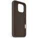 Decoded AntiMicrobial Silicone Backcover with MagSafe for iPhone 16 Pro Max - Dark Brown - Cell phone cases