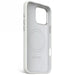 Decoded AntiMicrobial Silicone Backcover with MagSafe for iPhone 16 Pro Max - Gray - Cell phone cases