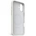Decoded AntiMicrobial Silicone Backcover with MagSafe for iPhone 16 Plus - Gray - Cell phone cases