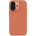 Decoded AntiMicrobial Silicone Backcover with MagSafe for iPhone 16 - Orange - Cell phone cases and covers<<<HurtelXML