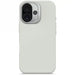 Decoded AntiMicrobial Silicone Backcover with MagSafe for iPhone 16 - Gray - Cell phone cases and covers<<<HurtelXML