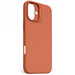 Decoded AntiMicrobial Silicone Backcover with MagSafe for iPhone 16 Plus - Orange - Cell phone cases
