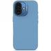 Decoded AntiMicrobial Silicone Backcover with MagSafe for iPhone 16 - Blue - Cell phone cases and covers<<<HurtelXML