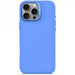 Decoded AntiMicrobial Silicone Stacks Backcover Case with MagSafe for iPhone 16 Pro Max - Blue - Cell phone cases