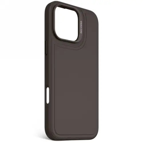 Decoded AntiMicrobial Silicone Stacks Backcover Case with MagSafe for iPhone 16 Pro Max - Black - Cell phone cases