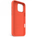Decoded AntiMicrobial Silicone Stacks Backcover with MagSafe for iPhone 16 Pro Max - Orange - Cell phone cases