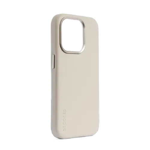 Decoded Leather Case leather with MagSafe for iPhone 15 Pro Max - beige - Cell phone cases and covers<<<HurtelXML