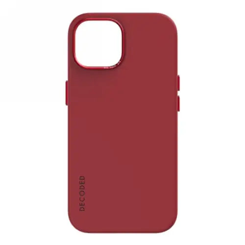 Decoded Leather Case with MagSafe for iPhone 15 - red - Cell phone cases and covers<<<HurtelXML