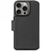 Decoded Leather Detachable Wallet MagSafe Case with Wallet for iPhone 16 Pro - Black - Cell phone cases