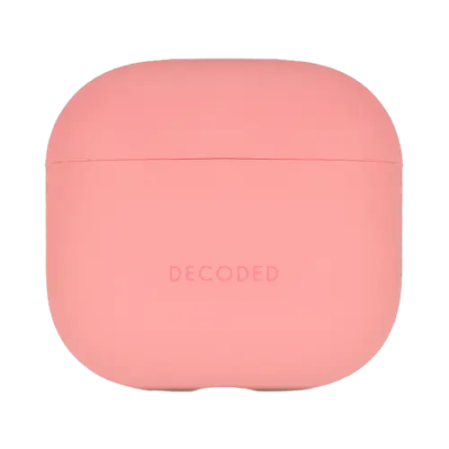 Decoded Silicone Aircase for AirPods 4 - Pink - Cell phone cases and covers<<<HurtelXML