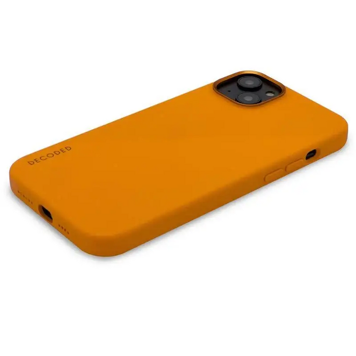 Decoded Silicone Case with MagSafe for iPhone 13 / iPhone 14 - orange - Cell phone cases and covers<<<HurtelXML