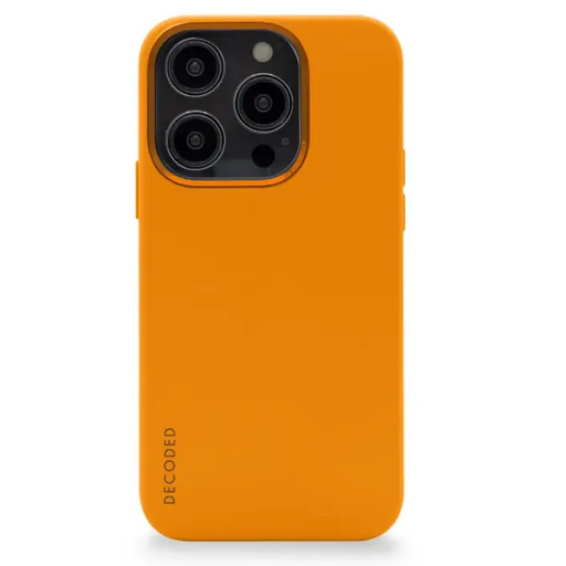 Decoded Silicone Case with MagSafe for iPhone 14 Pro - orange - Cell phone cases and covers<<<HurtelXML