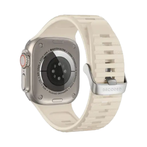Decoded Ultra Traction Strap for Apple Watch 42 / 44 / 45 / 49 mm - White - Other cell phone equipment<<<HurtelXML