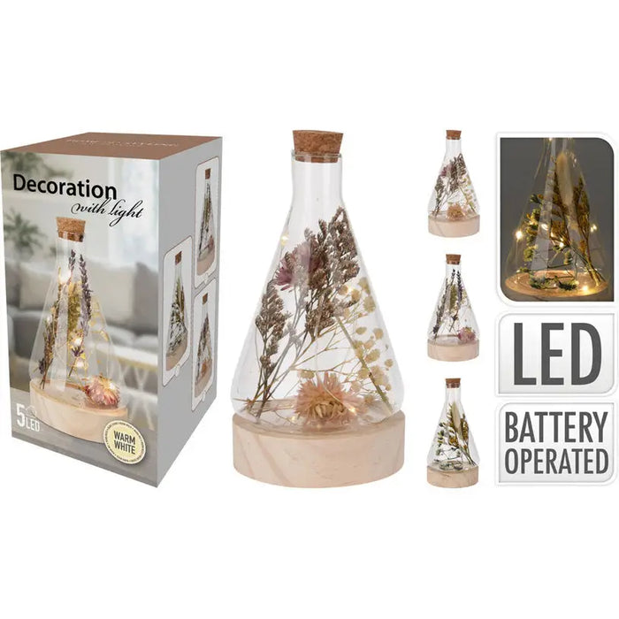 DECORATION ARTIFICIAL FLOWER LED HZ1961500 - Изкуствени растения<<<Стайни растения<<<Градина<<<Praktiker