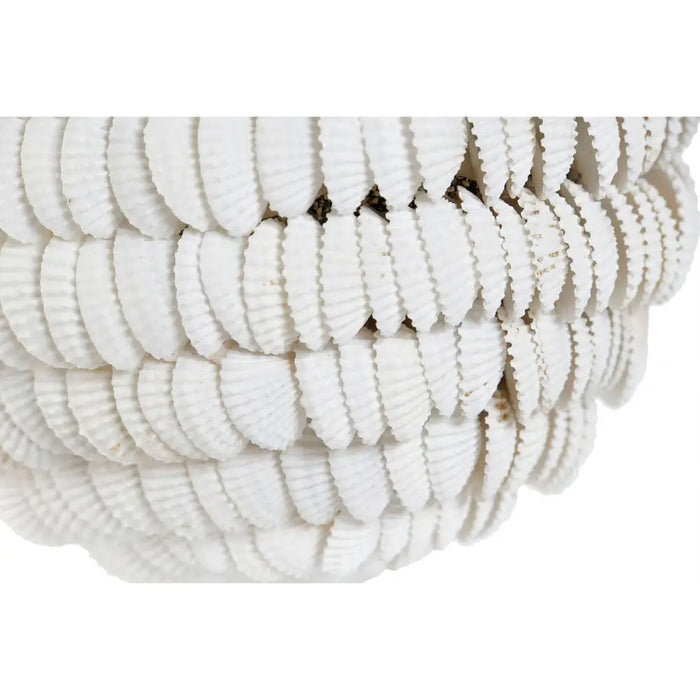 Decorative bauble Home ESPRIT White 12 x 12 x 12 cm - Декорация и Осветление<<<Дом Градина<<<BigBuy&&&Други артикули за