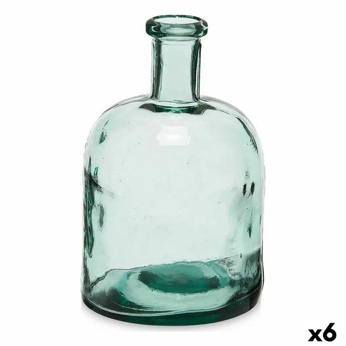 Decorative bottle Gift Decor Transparent Width 2,25 L 15 x 24 x 15 cm 15 x 24,5 x 15 cm Decoration (6 Units)