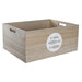 Decorative box DKD Home Decor Natural MDF Wood Spirals Mediterranean 50 x 40 x 22,5 cm - Декорация и Осветление<<<Дом