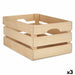 Decorative box Gift Decor Natural Pinewood Pine (3 Units) - Декорация и Осветление<<<Дом Градина<<<BigBuy&&&Други
