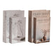 Decorative box Home ESPRIT Grey MDF Wood (2 Units) - Декорация и Осветление<<<Дом Градина<<<BigBuy&&&Други артикули за