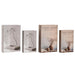 Decorative box Home ESPRIT Grey MDF Wood (2 Units) - Декорация и Осветление<<<Дом Градина<<<BigBuy&&&Други артикули за
