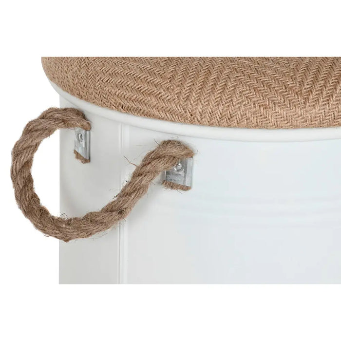Decorative box Home ESPRIT White Polyurethane Metal Fibre Urban (3 Pieces) - Декорация и Осветление<<<Дом
