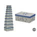 Decorative box Pincello Blue Cardboard (2 Units) - Декорация и Осветление<<<Дом Градина<<<BigBuy&&&Други артикули за