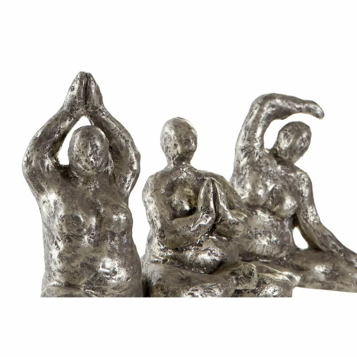 Decorative Figure DKD Home Decor 11 x 22,5 x 17 cm Golden Yoga (3 Units) - Декорация и Осветление<<<Дом