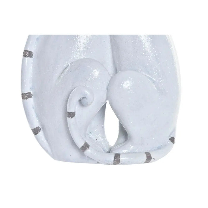 Decorative Figure DKD Home Decor 15 x 10 x 29 cm White Cats Romantic - Декорация и Осветление<<<Дом