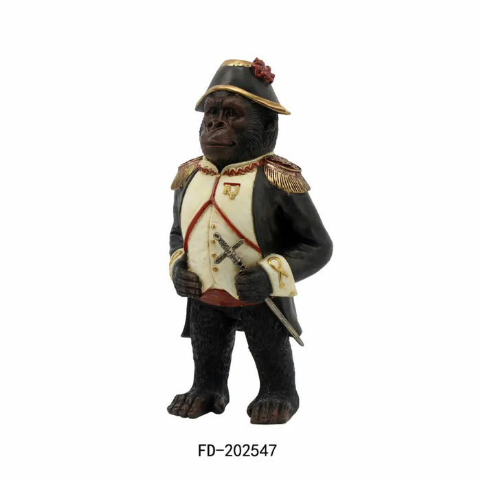 Decorative Figure DKD Home Decor 16,5 x 12 x 32 cm Gorilla - Декорация и Осветление<<<Дом Градина<<<BigBuy&&&Други