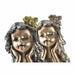 Decorative Figure DKD Home Decor 17 x 14 x 25 cm Red Golden (2 Units) - Декорация и Осветление<<<Дом